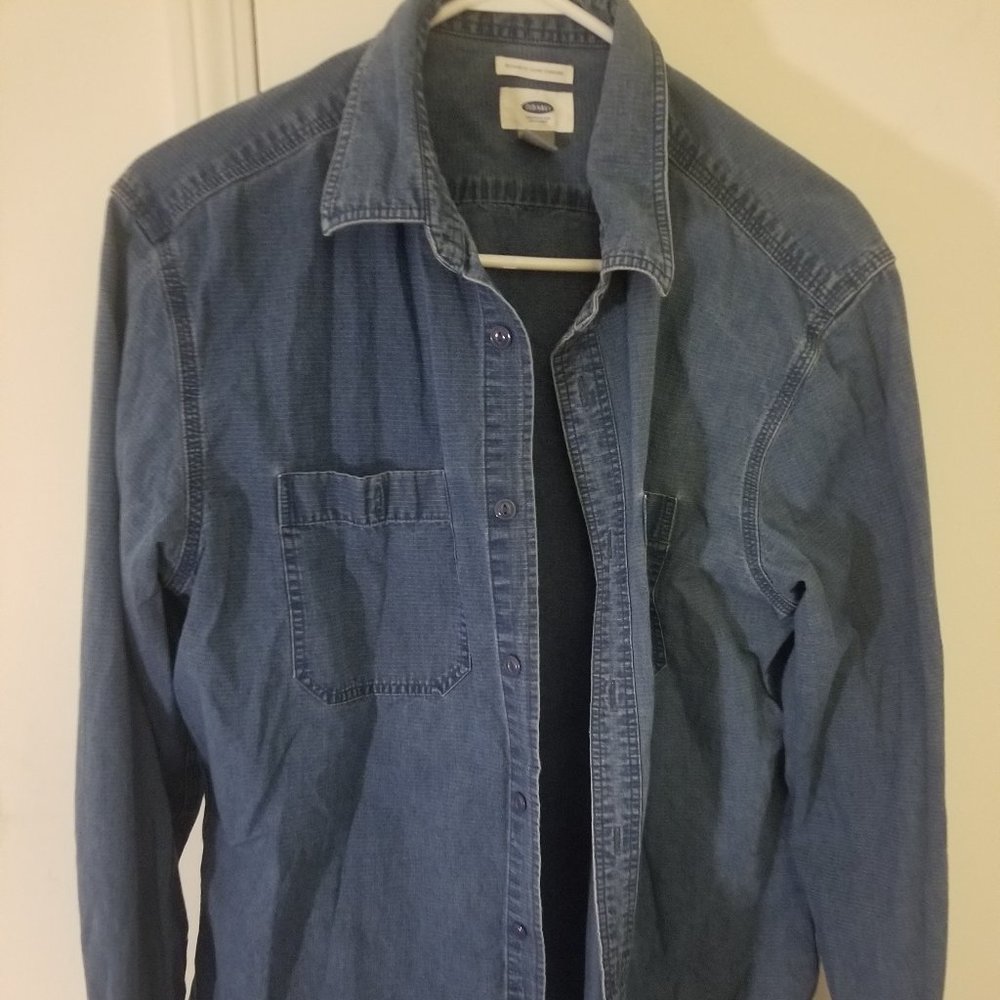 Old Navy Denim Button-up